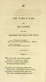 Page 60Waes o' war; or, The upshot of the history of Will and Jean