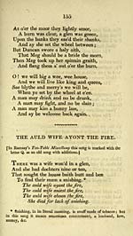 Page 155Auld wife ayont the fire