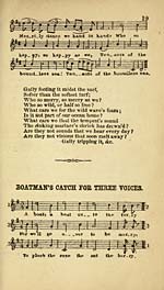 Page 19Boatman's catch for three voices