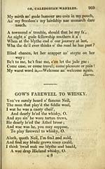 Page 269Gow's fareweel to whisky