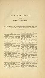 [Page xxvii]General index to the illustrations
