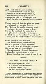Page 186Wha wadna fight for Charlie
