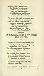 Page 181My Chloris, mark how green the groves