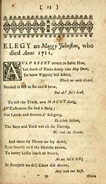 Page 25Elegy on Maggie Johnston, who died anno 1711