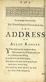 Page 324To the Right Honourable, the Town Council of Edinburgh