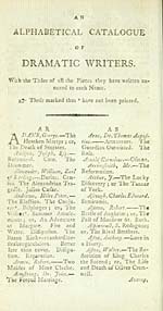 Page 344Alphabetical catalogue of dramatic writers