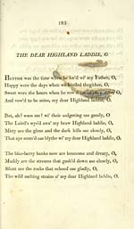 Page 183Dear Highland laddie, o