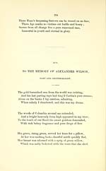 Page 254To the memory of Alexander Wilson