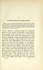 Page 17I. Victor Hugo's romances