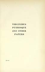 [Page 1]Virginibus puerisque and other papers
