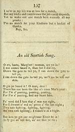 Page 157Old Scottish song