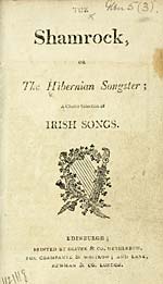 Title pageShamrock, or, The Hibernian songster