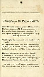 Page 51Description of the play of Pizarro
