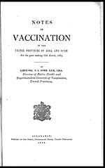 Notes on vaccination