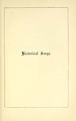 [Page xix]Historical songs