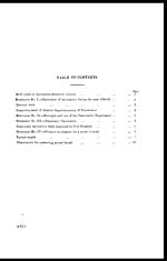 Table of contents