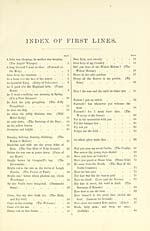 [Page v]Index of first lines