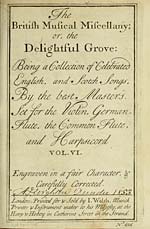 Volume 6, title page