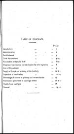 Table of contents