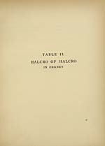 [Page 13]Table 2. Halcro of Halcro in Orkney