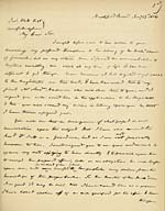 Facsimile letterLetter of 13 January, 1816