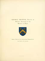 Facing page 18George Browne, Provost of Dundee, ancestor of the Browns of Horn