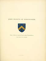 Plate 26.John Browne of Hingingsyde