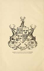 FrontispieceArmorial bearings of the Clan Fraser