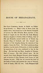 Page 127House of Breadalbane