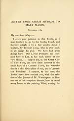 Page 63Letter from Sarah Munroe to Mary Mason, November 1789