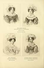 Illustrated plateMary Wisdom Wedderburn (in older age) and her daughters, Mary and Katherine