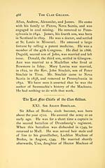 Page 468Last five Chiefs of the Clan Gillean