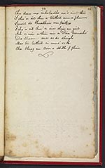 Folio 80 recto (94r)"Cumha Mhorair Donuill", beg. ' 'Si so Nullaig is ceannaile', concl.