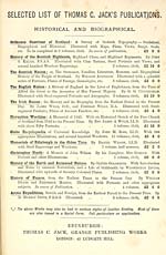 [Page 135]Selected list of Thomas C. Jack's publications