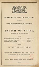1860Abbey, County of Renfrew