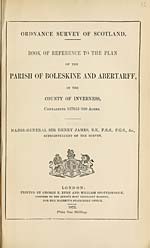 1872Boleskine and Abertarff, County of Inverness