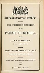 1861Bowden, County of Roxburgh