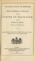 1873Craignish, County of Argyll