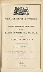 1869Crathie & Braemar, County of Aberdeen