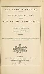1872Cromarty, County of Cromarty