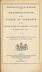1876Fodderty, Counties of Ross and Cromarty