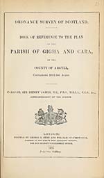 1870Gigha and Cara, County of Argyll