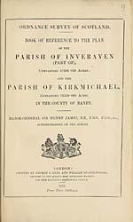 1870Inveraven (Part of) and Kirkmichael, County of Banff,