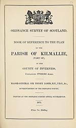 1873Kilmallie (Part of), County of Inverness