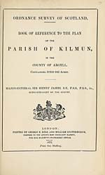 1872Kilmun, County of Argyll