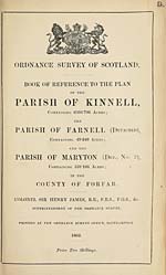 1863Kinnell, Farnell (Detached), and Maryton, County of Forfar
