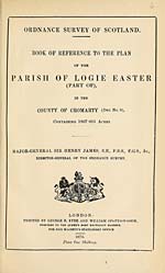 1874Logie Easter (Part of), County of Cromarty