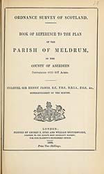1868Meldrum, County of Aberdeen