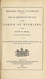 1872Muckairn, County of Argyll