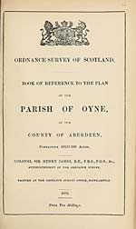 1868Oyne, County of Aberdeen